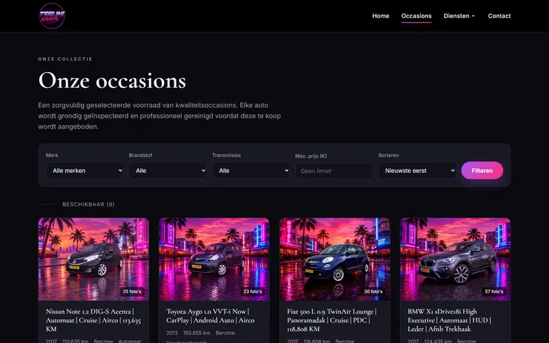 Teeling Sports — Autodealer — occasions & database